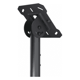 Soporte de Techo Universal / Pantallas 43" a 90"+ / Carga 150 lb (68 kg) / Extensión 39.59" a 63.21" (1006-1606 mm) / Rotación 360° / Inclinación +20°/-5° / Techos Planos