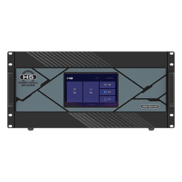 Video Wall Splicer H5 / Procesador Video Wall 5U / Modular Plug-in / 10 Slots Entrada / 3 Slots Salida / 48 Capas / 62.4 Millones Pixels / FPGA Hardware / 4K HDR10 / Web Control / Redundancia