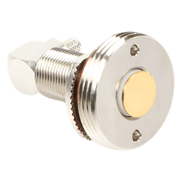 Montaje de 3/4" (NMO) para paredes de hasta 1/2" (13 mm) de grosor, sin cable ni conector
