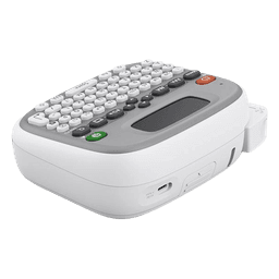 Impresora de Etiquetas Portátil / Térmica 203 ppp / Bluetooth / Pantalla LCD / QWERTY + App / 10 mm Ancho / USB-C / Batería AAA