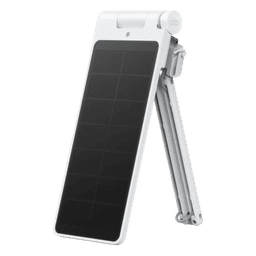 Panel Solar SwitchBot / 5V 0.3A / ABS UV-Resistente / Sensor de Luz / USB Tipo-C / Exterior -20°C a 60°C / Compatible Cortinas 3 Gen