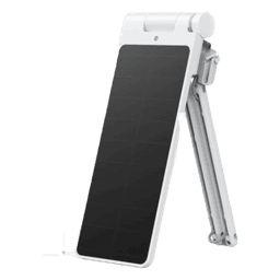 Panel Solar SwitchBot / 5V 0.3A / ABS UV-Resistente / Sensor de Luz / USB Tipo-C / Exterior -20°C a 60°C / Compatible Cortinas 3 Gen