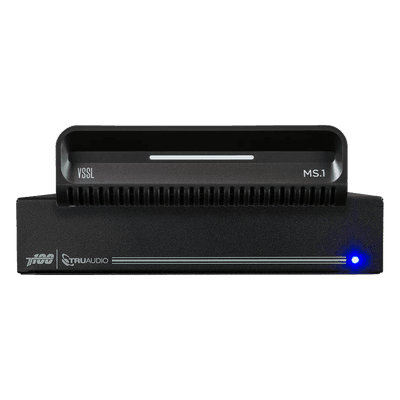 KIT Amplificador T100 y Streamer de Audio Modular MS.1 | PoE + USB-C | HDMI eARC + Óptica + RCA | Bluetooth LE Audio | WiFi | Control4-Crestron-Elan-RTI-URC-Savant-Lutron | AirPlay2-GoogleCast-SpotifyConnect