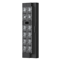 Enfriador de Puerta Trasera para Rack 42U / 800W Agua Refrigerada / 12 Ventiladores DC Hot-Swap / Ethernet SNMP Modbus / Hoffman RackChiller RDHX PRO