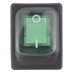 Interruptor Industrial / LED Verde / IP65 / NO-COM-NC / -40°C a 125°C / 30A / 38 x 28 x 29.5 mm