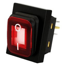 Interruptor Industrial con LED / IP65 / Contactos NO-COM-NC / Operación -40°C a 125°C / 12/24 VCC / 30A