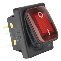 Interruptor Industrial con LED / IP65 / Contactos NO-COM-NC / Operación -40°C a 125°C / 12/24 VCC / 30A