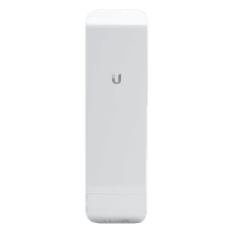 NanoStation airMAX M2 CPE,  hasta 150 Mbps, frecuencia 2 GHz (2412-2462 MHz) con antena integrada de 11 dBi
