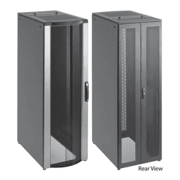 Gabinete para Servidores ProLine FloTek 42 UR Con Puertas Perforadas Alta Ventilación, Profundidad Extendida 1200 mm y Ancho 600 mm Acero Color Negro