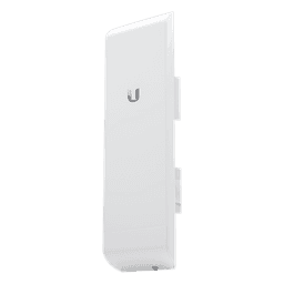 NanoStation airMAX M5 CPE, hasta 150 Mbps, frecuencia 5 GHz (5170-5875 MHz) con antena integrada de 16 dBi