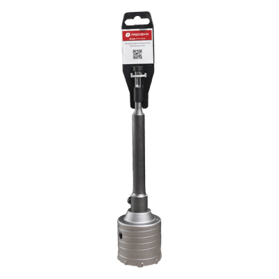 Broca Pasamuros SDS / 50 mm (1.97 in) / Extensión 220 mm (7.2 ft) / Carburo de Cobalto / Triple Filo / Concreto