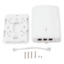Punto de Acceso Empresarial Wi-Fi 6 / Con diseño para Pared / 3 Puertos Gigabit (1 con Salida PoE) / Doble banda en ( 2.4 y 5 GHz) / Hasta 2.5 Gbps / Gestión desde la Nube / Alimentación PoE af
