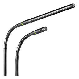 Transmisor de base de escritorio / Micrófono cuello de cisne modular / 6 longitudes disponibles / 3 patrones polares / LED configurables 7 colores