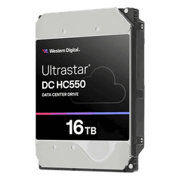 Disco Duro Data Center / 16TB / 7200 RPM / SATA 6 Gb/s / SAS 12 Gb/s / CMR / Helium / HelioSeal / RVS / 2.5M-hour MTBF / 5 Años Garantía