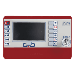 Teclado Remoto Repetidor / Red HorNet+ RS485 / Alimentación 19-30 VCC / Visualización Personalizable / Certificación EN 54 / Diseño Compacto 210x132x32 mm