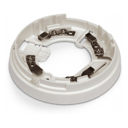 Base de Montaje para Detectores de Incendio / Universal IRIS y ENEA / Cortocircuito Integrado / 110 mm (4.3 in) / Terminales +, -, R