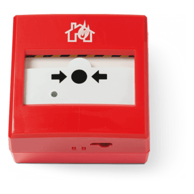 Pulsador Antiincendio Restablecible / Direccionamiento Automático EN 54-11 / EN 54-17 / Autodireccionamiento Serie / Aislador Cortocircuito / LED Multicolor / 240 Direcciones