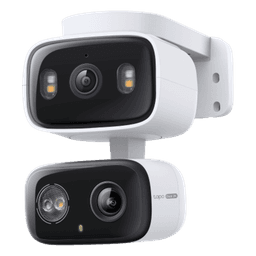 Cámara IP Dual PTZ / Dual Lente 2K+2K / 3 Megapixel cada lente / Seguimiento Sincronizado / Visión Nocturna a Color / IP65 / Audio Bidireccional