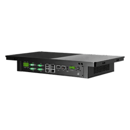 Computadora de panel industrial / Intel Core i7-8700T / Táctil 15.6" Full HD / 4x GigE / GPIO 11 canales / SSD 128 GB + HDD 2 TB