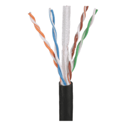 Cable UTP OSP Cat6 / 22 AWG / 4 Pares / Gel Impermeable / 305 m (1000 pies) / Rango Extendido