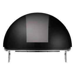 Cubierta de Domo Ahumado / Aluminio Blanco RAL 9003 / Diámetro 158 mm (6.2 in) / Compatible PTZ PLUS / Peso 204 g