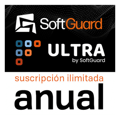 SoftGuard ULTRA (Licencia Anual / Software de Monitoreo / Plataforma Integral / Central de Alarmas / Video / GPS / Apps Móviles / CRM 