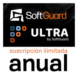 SoftGuard ULTRA (Licencia Anual / Software de Monitoreo / Plataforma Integral / Central de Alarmas / Video / GPS / Apps Móviles / CRM 