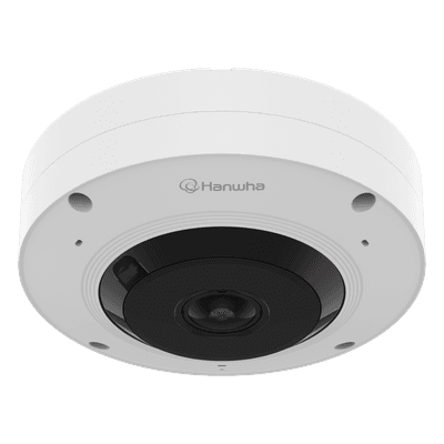 Camara IP Fisheye interior Con IA resolucion maxima 12MP  / Vision seleccionable 360° o 185° / Dual NPU / WDR 120 dB / IR 20 m / IP42 / ONVIF / PoE+ / Compatible con OnCloud