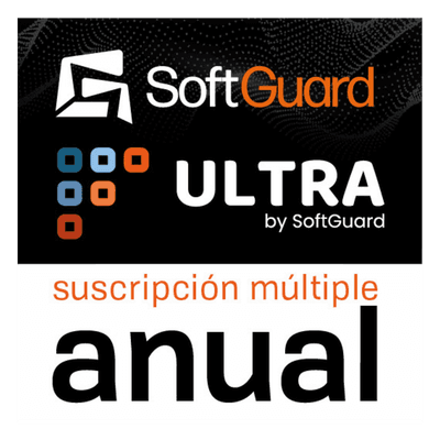 SoftGuard ULTRA MÚLTIPLE (Licencia Anual) / Software de Monitoreo / Plataforma Integral / Central de Alarmas / Video / GPS / Apps Móviles / CRM 