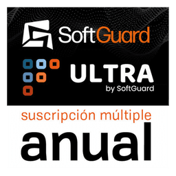 SoftGuard ULTRA MÚLTIPLE (Licencia Anual) / Software de Monitoreo / Plataforma Integral / Central de Alarmas / Video / GPS / Apps Móviles / CRM 