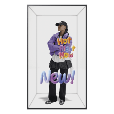 Pantalla Spatial Signage / 85" / 4K UHD 2160x3840 / 3D Virtual sin Gafas / 500 nits / 24/7 / Wi-Fi Bluetooth