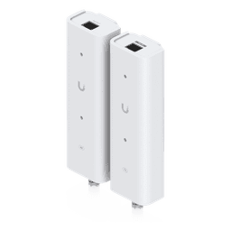 Kit Extensor PoE sobre 2 Hilos (Par Transmisor/Receptor) para Cable Par Trenzado o Coaxial, Entrada PoE++ y Salida PoE/PoE+, Incluye Adaptadores BNC