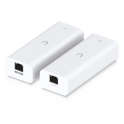 Kit Extensor PoE sobre 2 Hilos (Par Transmisor/Receptor) para Cable Par Trenzado o Coaxial, Entrada PoE++ y Salida PoE/PoE+, Incluye Adaptadores BNC