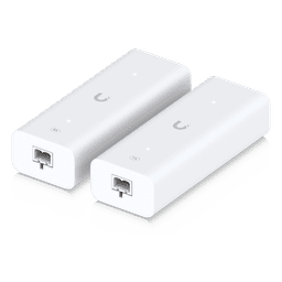 Kit Extensor PoE sobre 2 Hilos (Par Transmisor/Receptor) para Cable Par Trenzado o Coaxial, Entrada PoE++ y Salida PoE/PoE+, Incluye Adaptadores BNC
