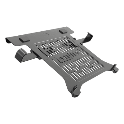Soporte Ergonómico para Laptop FP-2 / Compatible 13"-17" / Grosor 5-21 mm (0.2"-0.82") / Ajuste de Tamaño / Instalación Paso a Paso / Incluye Accesorios de Fijación