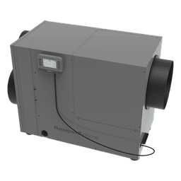 Deshumidificador de Casa Completa / 90 Pintas por Día / Ventilación Integrada / Salida Tri-Direccional / Filtro MERV 8 / Sensores de Fuga