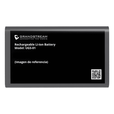 Batería de Iones de Litio / 1500 mAh / 3.8 V / Protección PCM / Material Ignífugo 94-V0 / Compatible con Terminales IP y Videoconferencia