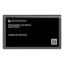 Batería de Iones de Litio / 1500 mAh / 3.8 V / Protección PCM / Material Ignífugo 94-V0 / Compatible con Terminales IP y Videoconferencia