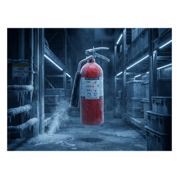 Extintor de CO₂ / Clasificación UL 2-B:C a 10-B:C / Capacidades 5 lb a 20 lb (2.27 kg a 9.07 kg) / Válvula de Cierre Integral / Bocina / Certificación Canadá / Uso en Baja Temperatura -22 °F (-30 °C) / 6.56 pies de alcance