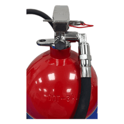 Extintor de CO2 / 10 lb (4.54 kg) / Clase B y C / Descarga 10 s / Alcance 1.2-2.4 m (3.9-7.9 ft) / UL Listado / USCG Aprobado