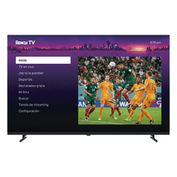 ROKU SmartTV QLED 50 Pulgadas / Resolucion 4K UHD / Dolby Audio / 3 puertos HDMI / WiFi / VESA 200x200 mm