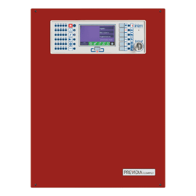 Central de Detección de Incendio Direccionable / 2 Lazos / 480 Puntos / Pantalla Táctil 4.3" / Gestión Cloud / Red 50 Nodos / EN54 y UL