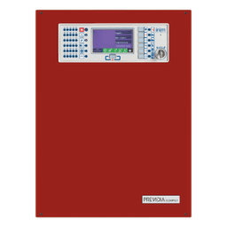 Central de Detección de Incendio Direccionable / 2 Lazos / 480 Puntos / Pantalla Táctil 4.3" / Gestión Cloud / Red 50 Nodos / EN54 y UL