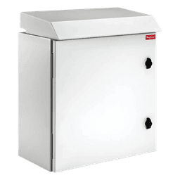 Gabinete Rack 19 UR ProTek Tipo 3R Exterior con Ventiladores y Termostato / 92.2 cm x 60 cm x 61 cm / Acero Gris RAL 7035