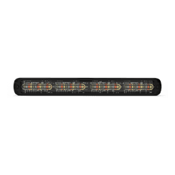 Luz LED de Advertencia / Perfil Ultra Delgado 11" / Quadcolor Rojo/Azul/Ámbar/Blanco / 48 LED / IP67/IP69K / Traffic Advisor