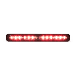 Luz LED de Advertencia / Perfil Ultra Delgado 11" / Quadcolor Rojo/Azul/Ámbar/Blanco / 48 LED / IP67/IP69K / Traffic Advisor