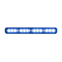 Luz LED de Advertencia / Perfil Ultra Delgado 11" / Quadcolor Rojo/Azul/Ámbar/Blanco / 48 LED / IP67/IP69K / Traffic Advisor