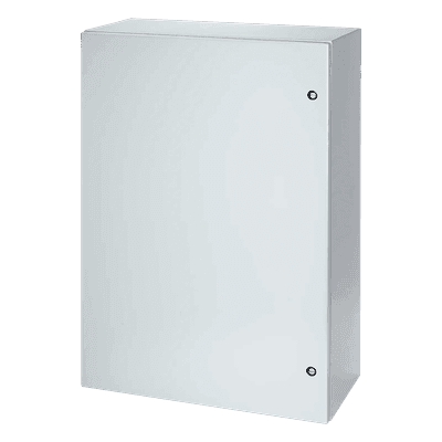 Gabinete Eléctrico de Control (Línea Concept) de 610 x 610 x 203 mm NEMA 4/12, Acero Color Gris Claro