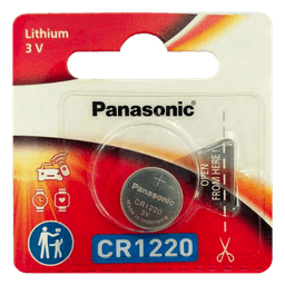 Batería de Litio tipo Moneda / 3V / 35mAh / CR1220 / No Recargable / -30°C a +60°C