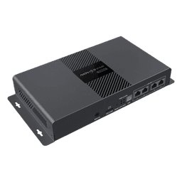 Reproductor Multimedia TB60 / 4K Ultra HD / 4 Puertos Gigabit Ethernet / 2.3M Píxeles de Carga / Control Cloud / Wi-Fi 2.4 GHz / HDMI 1.3 / Audio Estéreo / Android 11